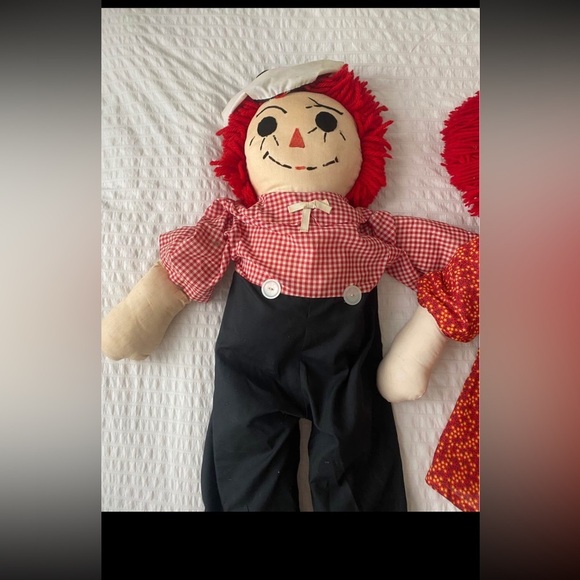 4 - 3 FOOT TALL- VINTAGE RAGGEDY ANN DOLLS - Picture 2 of 9